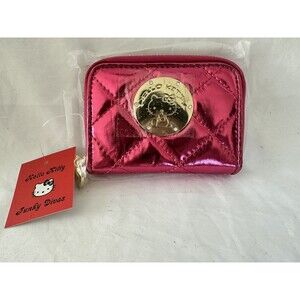 Rare! Vintage 2008 Hello Kitty Pink Card Wallet Japan Only